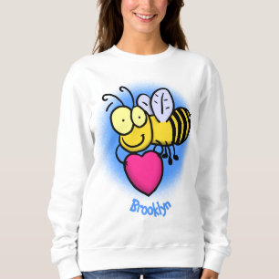 Camiseta Bela engraçada bonita com ilustração cardíaca