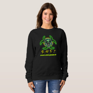 Camiseta Bela, engraçada teia zombie