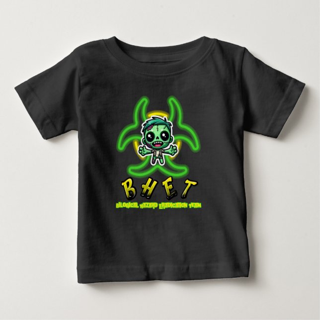 Camiseta Bela, engraçada teia zombie (Frente)