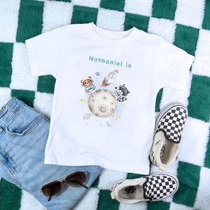 Camiseta Bela explosão espacial temático aniversário