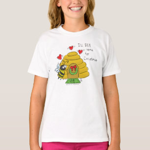 Camiseta Bela Festa de Natal Engraçada Cartoon