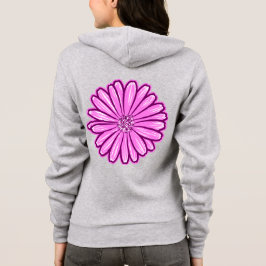 Camiseta Bela Flor de Margarida, Ilustração em Meios-Tons