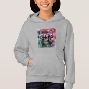 Camiseta Bela Foto da Face de um Rugidor Tigre de Bengala