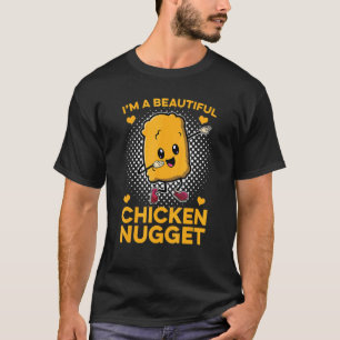 Camiseta Bela Frango Nug Nugget  Frango Nuggets Rápido