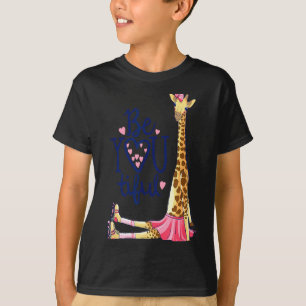 Camiseta Bela Girafa _ Inspire Seja Você Girafa Animal