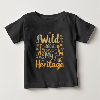 Camiseta Bela Impressão africana - Orgulho das Minhas Raíze