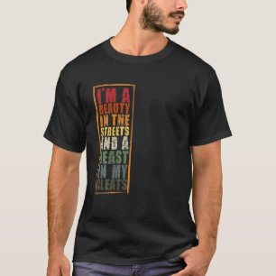 Camiseta Bela Impressão De Softball Na Besta Da Rua Em Minh
