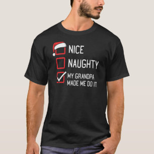 Camiseta Bela Lista Maldita Que O Meu Avô Me Fez Fazer Isso