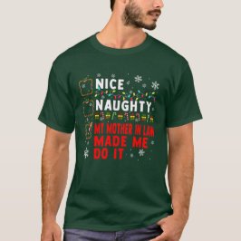 Camiseta Bela Mãe Vadia Na Lei Faz No Natal