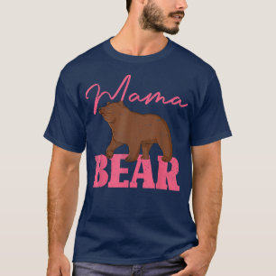 Camiseta Bela Mamãe-Mãe-Mãe-Bela-Mama Urso526