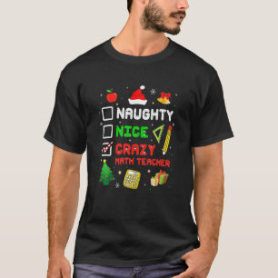 Camiseta Bela Nojenta Professora De Matemática Engraçado 