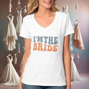 Camiseta Bela obra de arte de casamento da Noiva