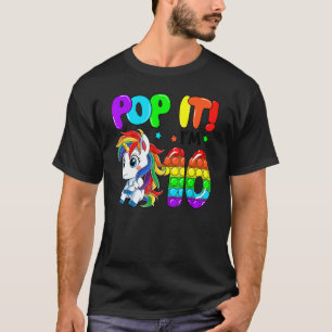 Camiseta Bela Pop de Brinquedos de Fidget do Unicórnio Sou