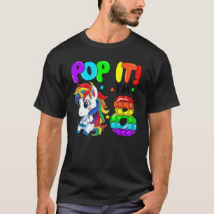 Camiseta Bela Pop de Brinquedos do Fidget do Unicórnio Sou