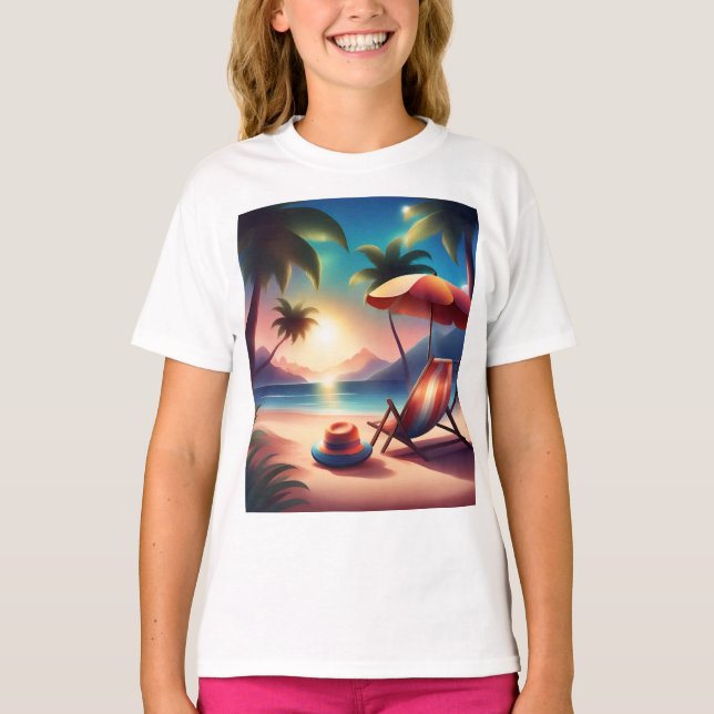 Camiseta bela praia (Frente)
