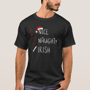 Camiseta Bela Raiz do Patrimônio Irlandês do Natal Irlandês