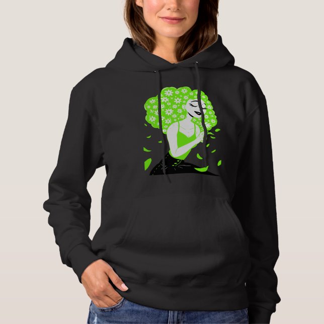 Camiseta Bela senhora com rosas (Frente)