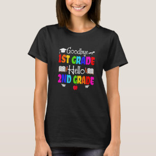 Camiseta Bela Tchau Tripulação do Primeiro Grau Alô segundo