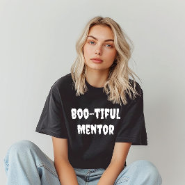 Camiseta Bela tipografia branca de Mentor