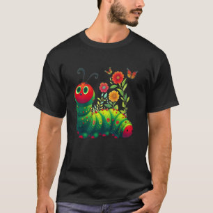 Camiseta Bela Transformação da Lagarta Com Fome de Volta à