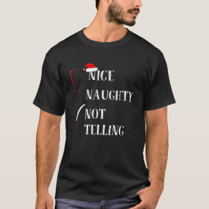 Camiseta Bela travessura Não Contar Papais noeis De Lista D