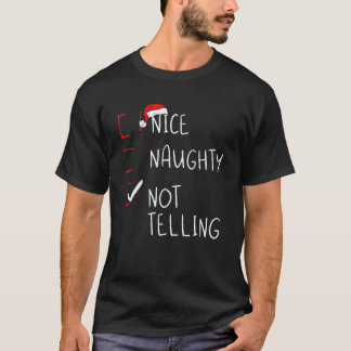 Camiseta Bela travessura Não Contar Papais noeis Xmas na Li