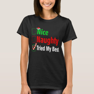 Camiseta Bela Vadia Tentou Meu Melhor Natal Engraçado