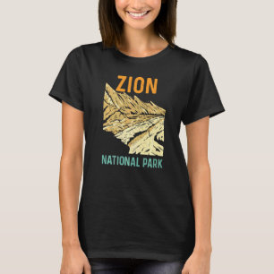 Camiseta Bela Viagem à Natureza Parque Nacional Zion  