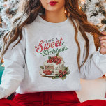Camiseta Bela Vintage, Bolo Doce, Natal<br><div class="desc">Bela Vintage,  doce doce camisa de Natal</div>