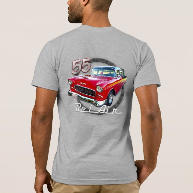 Camiseta BelAir vermelho 1955 (Verso)