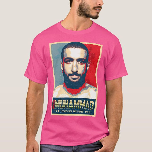 Camiseta Belal Muhammad Lembra O Nome (Frente)