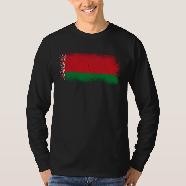 Camiseta Belarusian Flag Belarus (Frente)