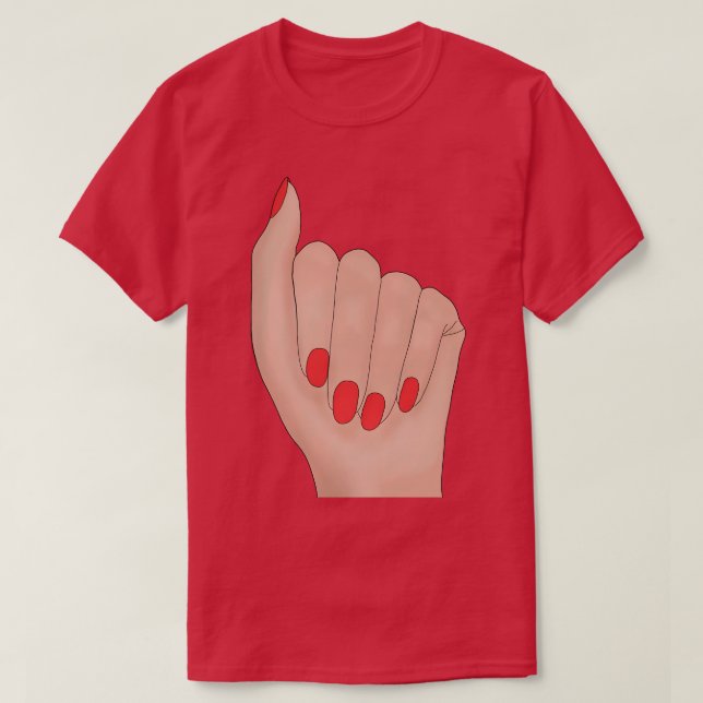Camiseta Belas Unhas (Frente do Design)