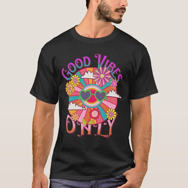 Camiseta Belas Víblias. Hippy. BoHo. Alimentação do ventila (Frente)