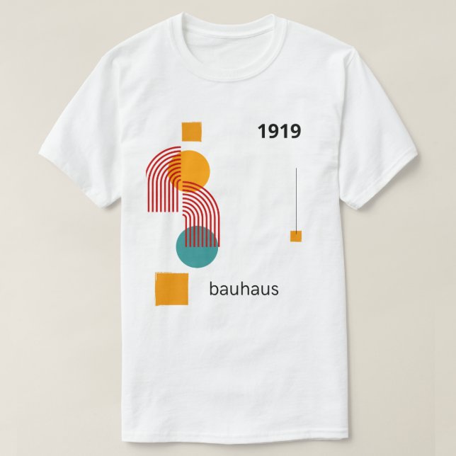CAMISETA BELEZA BAUHAUS (Frente do Design)
