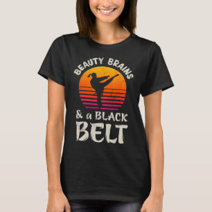 Camiseta Beleza Cérebro E Bela Negra Caratela Marcial