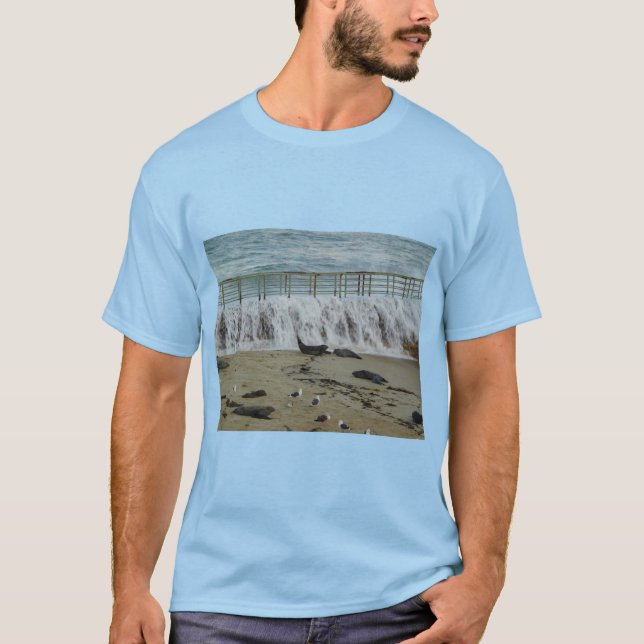 Camiseta Beleza da praia (Frente)
