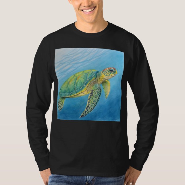 Camiseta Beleza da tartaruga (Frente)