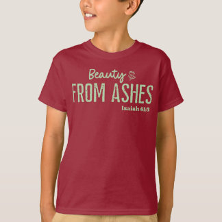 Camiseta Beleza das Cinzas Fé Cristã