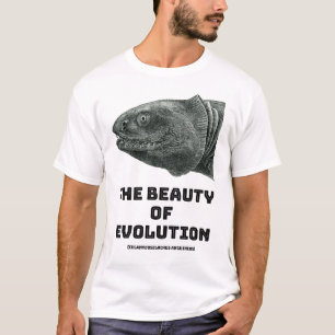 Camiseta Beleza de Tubarão de Evolução