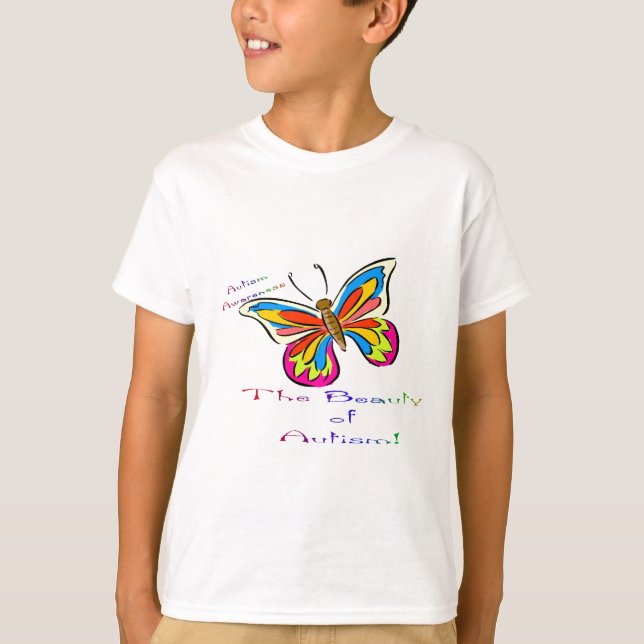 Camiseta beleza do autismo (Frente)