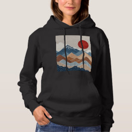 Camiseta Beleza do Pôr do Sol nas Montanhas