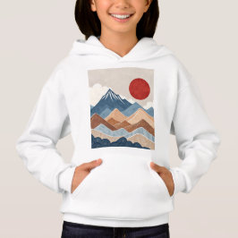 Camiseta Beleza do Pôr do Sol nas Montanhas
