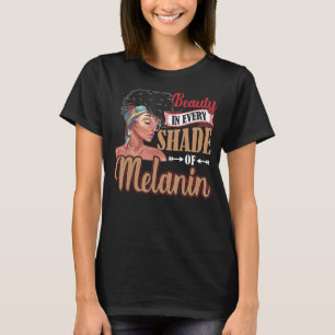 Camiseta Beleza Em Cada Soma De Mulheres Negras Melaninas