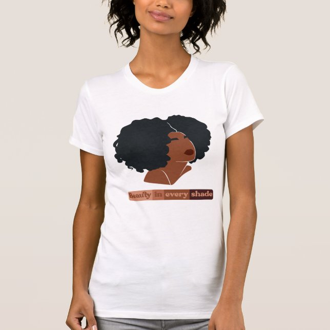 Camiseta Beleza em cada sombra (Frente)
