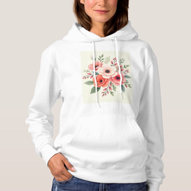 Camiseta Beleza Floral Vintage (Frente)