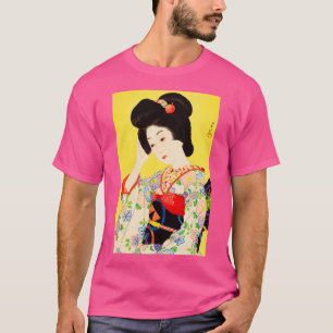 Camiseta Beleza japonesa na arte primavera japonesa