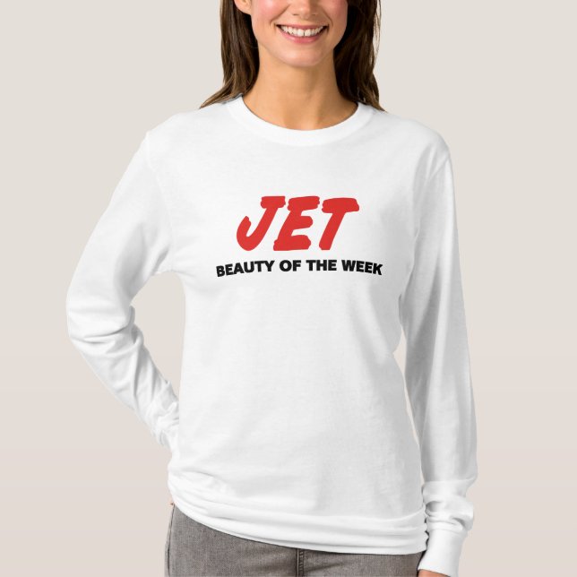 Camiseta Beleza JET Da Semana (Frente)