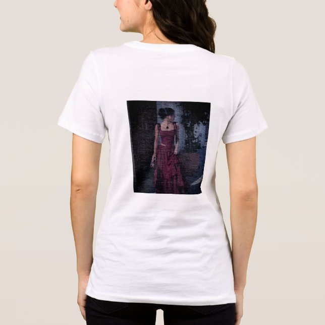 Camiseta Beleza latina vintage (Verso)