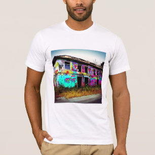 Camiseta Beleza na destruição Casa abandonada